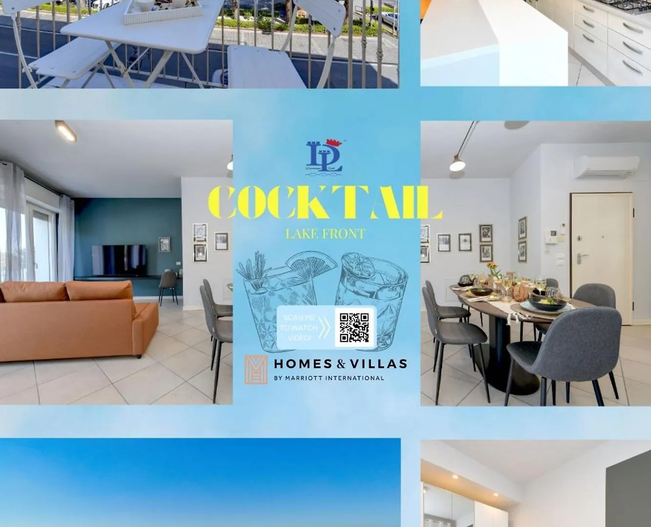 Desenzanoloft Official Partner Marriott Homes & Villas - Cocktail Lake Front Family Apartment デセンツァーノ・デル・ガルダ