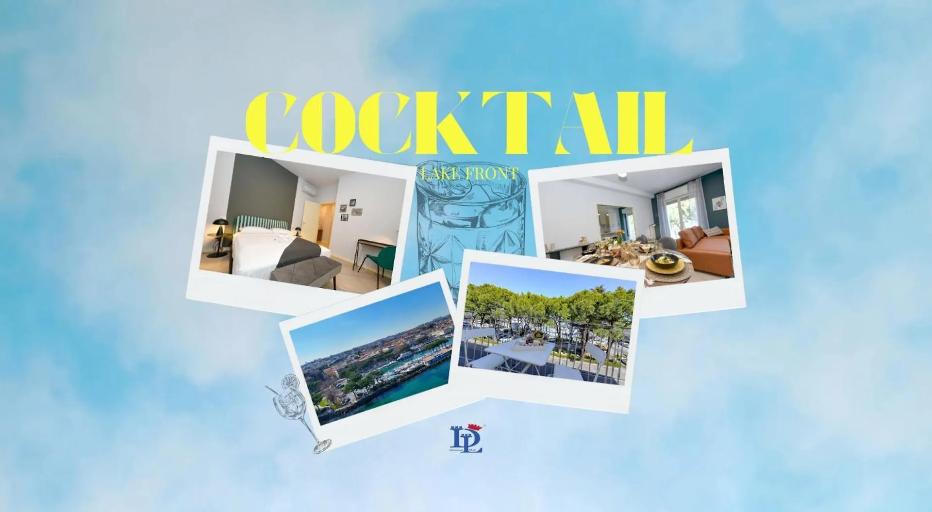 Desenzanoloft Official Partner Marriott Homes & Villas - Cocktail Lake Front Family Apartment デセンツァーノ・デル・ガルダ